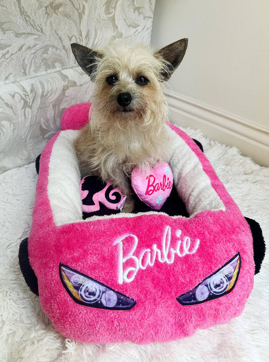 Megatoys Barbie Plush Car Pet Bed